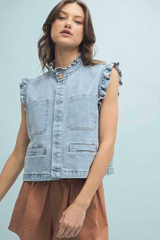 Emnim Denim Vest