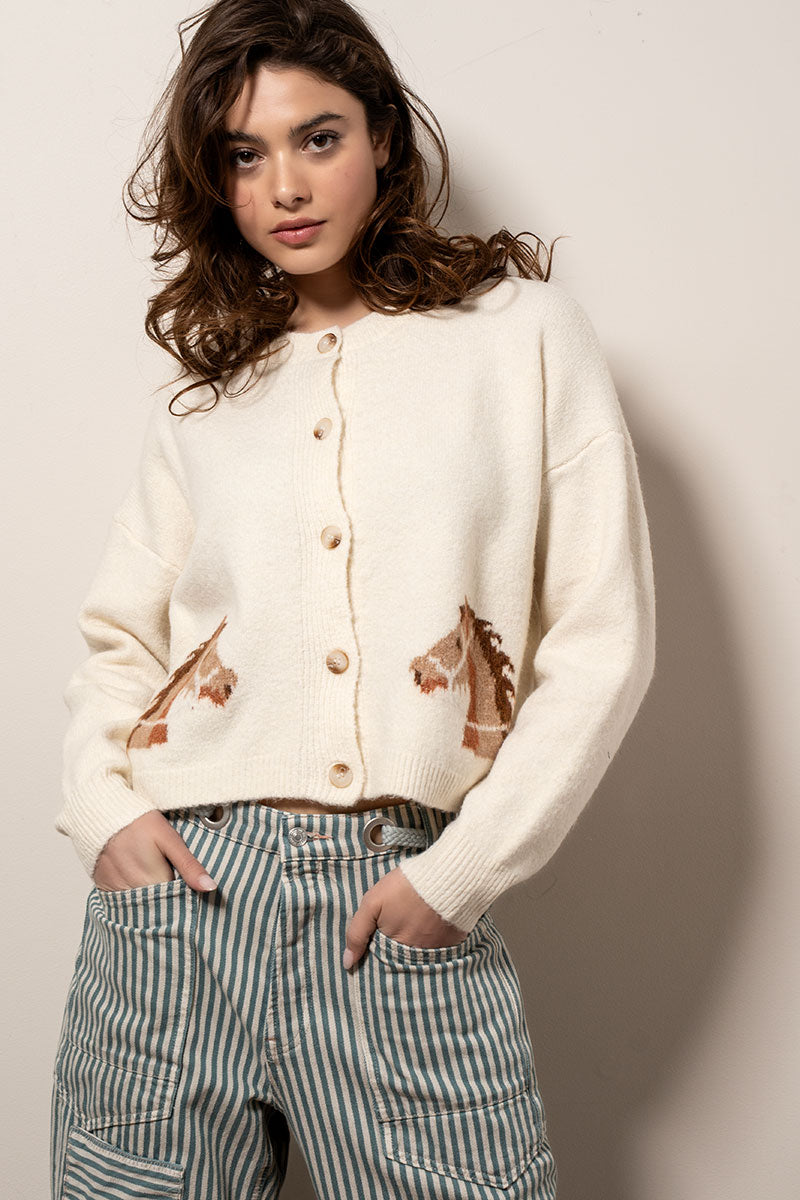 Equestrian Dream Cardigan