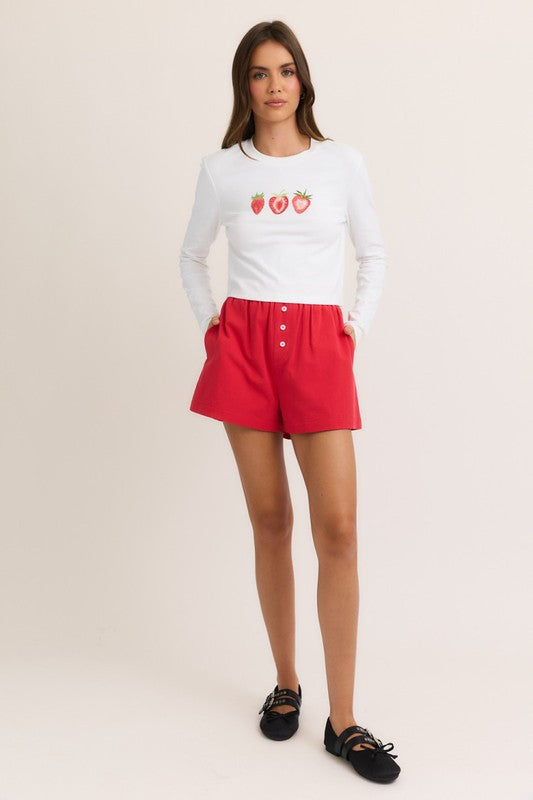 Boxy Brat Shorts